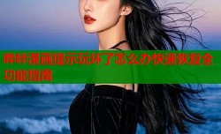 哔咔漫画提示玩坏了怎么办快速恢复全功能指南