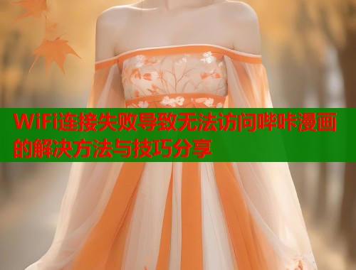WiFi连接失败导致无法访问哔咔漫画的解决方法与技巧分享  第1张