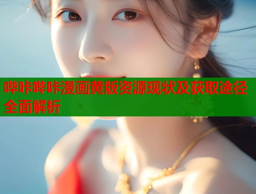 哔咔哔咔漫画黄版资源现状及获取途径全面解析  第1张